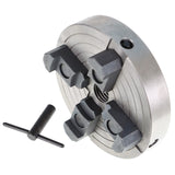 marddpair 6 Inch 4-Jaws Wood Lathe Chuck, 1 x 8 TPI Thread with Independently Adjustable Reversible Jaws marddpair