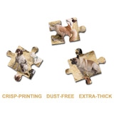 Pooping Dog Puzzles Dogs 1000 Piece Puzzle for Adults, Beach Dog Jigsaw Puzzle Animal Puzzles, Gag Prank Dog Puzzle as Funny Home Party Decorations BBOLDIN