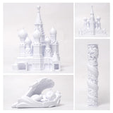 3DHoJor PLA Pro Filament 1.75mm White,PLA Plus Filament, Odor Free, Clog Free 3D Printer Filament,1kg Cardboard Spool (2.2lbs), Dimensional Accuracy +/- 0.03 mm, Fit Most FDM 3D Printer 3DHoJor