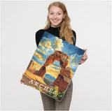 6 Pack National Park Diamond Art Kits for Adults Beginners,Diamond Painting Kits for Adults,5D Full Drill DIY Diamond Dot Gem Art Kit Wall Home Decor Arts Craft 12x16 inch Tiwabb