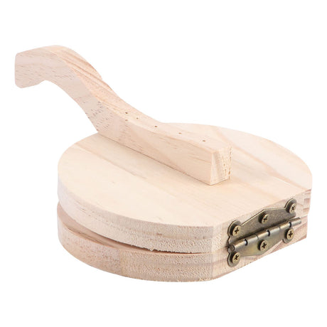 Cabilock Tortilla Press Authentic Traditional Wood Tortilla Maker Corn Tortilla Machine for Home Cabilock