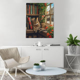 Paint by Numbers Kit for Adults Beginner, Sleeping Cat Adult's Paint by Number Kits On Canvas, DIY Oil Painting Kits for Home Wall Decor 16x20 Inch Clendo