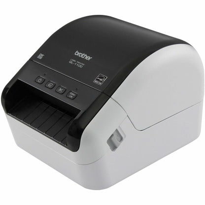 Brother QL-1100 Wide Format, Postage and Barcode Professional Thermal Monochrome Label Printer, Black