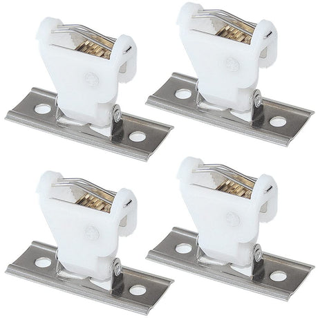 Cutelec 4-Pack Cord Lock Mechanism for 3-Line Roman Blinds and Bamboo Shades Cutelec