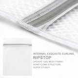 3Pcs Durable Honeycomb Mesh Laundry Bags for Delicates 12 x 16 Inches (3 Medium) WoodArtSupply