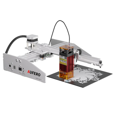 Aufero Laser 1 Laser Engraver, 1.6w Diode Laser Engraver, Laser Engraving Machine for Wood/Leather, 7.1x7.1 inch Engraving Area, Beginner-friendly Laser Engraving Machine