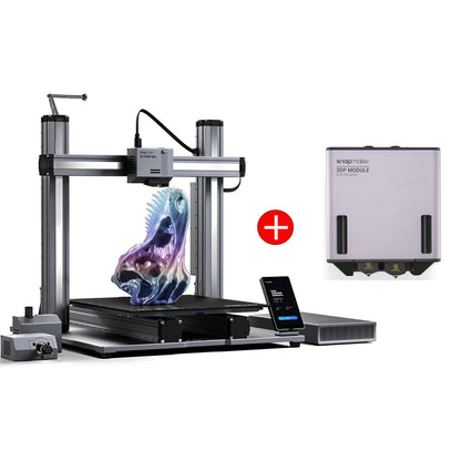 Snapmaker A350T 3 in 1 3D Printers and 2.0 Dual Printing Module - WoodArtSupply