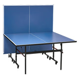 VEVOR Ping Pong Table, Professional Table Tennis Game, Indoor MDF Portable Table Tennis Table, Foldable Ping Pong Table with Quick Clamp Net and Lockable Wheel, 10 Minute Easy Assembly, 12mm Tabletops VEVOR