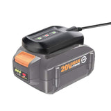 WA3742 Charger for 20V Lithium Battery WA3520 WA3525 WA3578, Cell9102 Replacement Worx Battery Charger 20V WA3732 WA3875 WA3881 CELL9102