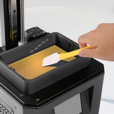 Asbrot 7Pcs UV Resin 3D Printer Must-Have Tool, Silicone Spatula, Scraper, Brush for Resin Transfer Cleaning and Protect Release FEP Film Vat Tank, 3D Printer Accessories Asbrot