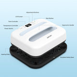 AST&T Heat Press Machine 12" x 10" Portable & Easy Heat Press for for T-Shirts, Pillows, Tote Bags & More White (Heat Press+Mat) AST&T