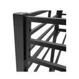 EMKK Twin Over Full Bunk Bed for Adults, Metal Bunk Beds Twin Over Full Size for Teens Dorm Bedroom Guest Room,Heavy Duty Bunk Beds with Ladder and Safety Full Length Guardrail (Black G) EMKK