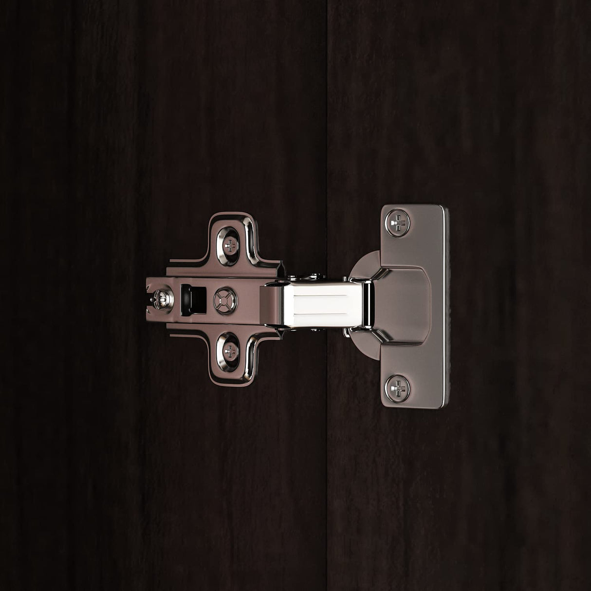 AIEGLE 4 Doors Wardrobe Armoire with Mirror, 63" Wide Large Freestanding Armoire Wardrobe Closet with 2 Drawers, Shelves & 2 Hanging Rods, Bedroom Clothes Storage Cabinet Organizer, Black Brown AIEGLE