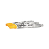 Dixon Paint Markers, Medium Tip, Box of 12, Yellow (80223) Dixon