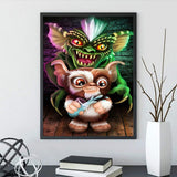 MMAHD 5D DIY Diamond Art Painting Kits for Adults Full,Fairy Monster Full Drill Embroidery Paintings Rhinestone Pasted DIY Painting Cross Stitch Arts Crafts for Home Wall Decor 11.8×15.8Inches MMAHD