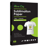 Stone City Sublimation Paper 8.5x14 Inch 110 Sheets 105g for Heat Transfer Light Fabric, T Shirt, Mug, Tumbler, Compatible with Inkjet Printer with Sublimation Ink STONE CITY