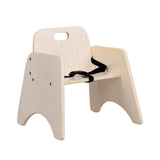 Children’s Factory Toddler Chair with Strap, Baby Activity Seat, Toddler Feeding Chair, 9" H Seat Children's Factory