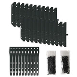 Nuvo Iron LSB48 Hardware System-Holds up to 11 Boards Louver, Black Nuvo Iron