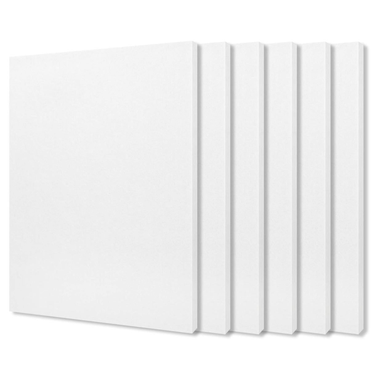 BXI Sound Absorber - 31.5 X 23.6 X 3/8 Inches 6 Pack High Density Acoustic Absorption Panel, Sound Absorbing Panels Reduce Echo Reverb, Tackable Acoustic Panels for Wall and Ceiling Acoustic Treatment BXI