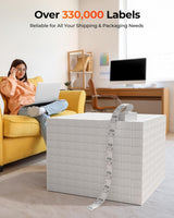 MUNBYN Bluetooth Thermal Label Printer, 130B Wireless 4x6 Shipping Label Printer for Shipping Packages Small Business Office or Home, Compatible with iPhone Android iPad Windows macOS Chrome Etsy eBay MUNBYN