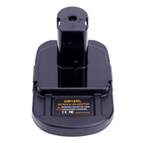 Biswaye Adapter Compatible with Dewalt 20V Battery to Replacement for Ryobi 18V One+ Battery, Adapter Compatible with Milwaukee M18 Battery to Replacement for Ryobi 18V One+ Battery P102 P189 P107 Biswaye