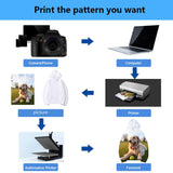 AiDiYGECO 10 pcs Sublimation Hoodies Blank white sublimation hoodie sweatshirt for sublimation printing Men blanks 100 Polyester Hoodie (XL) AiDiYGECO