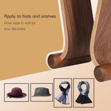 SAMDI Wood Headphone Stand, Headphones Hanger Holder Mount Omega Compatible for Sony, Bose, Shure, Jabra, JBL, AKG Gaming Headphones Display et. SAMDI