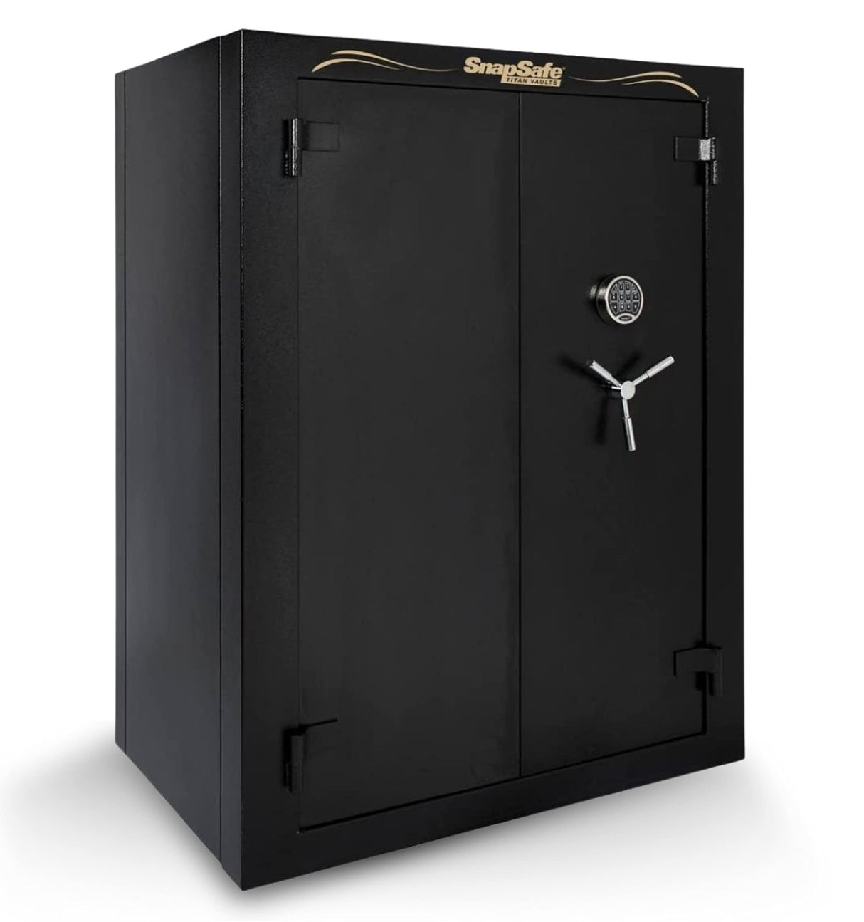 SnapSafe Super Titan Double Door Digital Modular Safe, 59" H x 46" W x 30" D- Matte Black SnapSafe