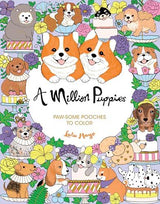 A Million Puppies: Paw-some Pooches to Color (A Million Creatures to Color) WoodArtSupply