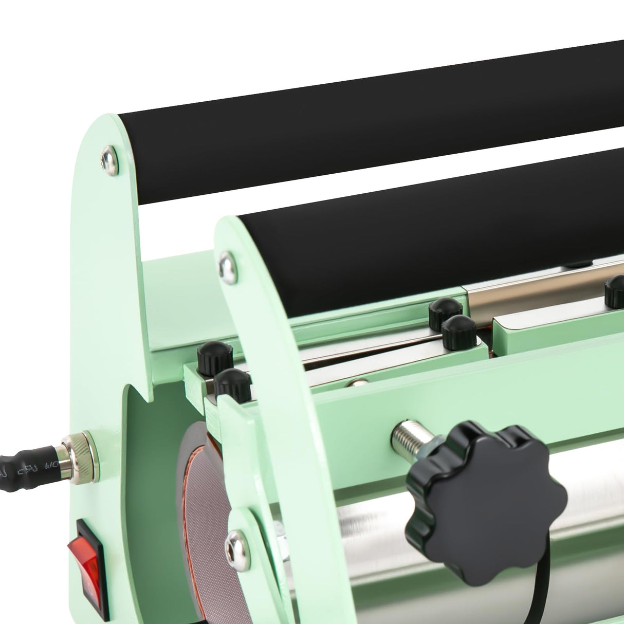 Tumbler Heat Press Machine, 40oz Temperature Adjustable Mug Heat Press Machine for Sublimation Tumbler with Handle 110V 500W BINELUCOLU