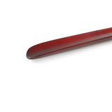 Brosisincorp Wooden Shoe Horn Long Handle For Seniors 23.6" Easy Wear Helper Shoehorns Women Kids Baby Elderly Hanging Rings Red Beech Wood Brosisincorp
