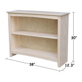 International Concepts Shaker Bookcase - 30 in H International Concepts