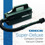 Oreck Super-Deluxe Compact Canister Vacuum Cleaner Oreck