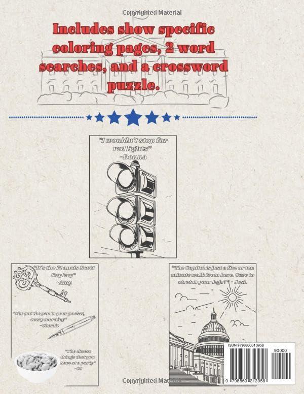 A West Wing Coloring & Activity Book WoodArtSupply