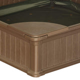 Modern Home 4ft x 4ft Weather Resistant Outdoor Sandbox Kit w/Cover Vandue