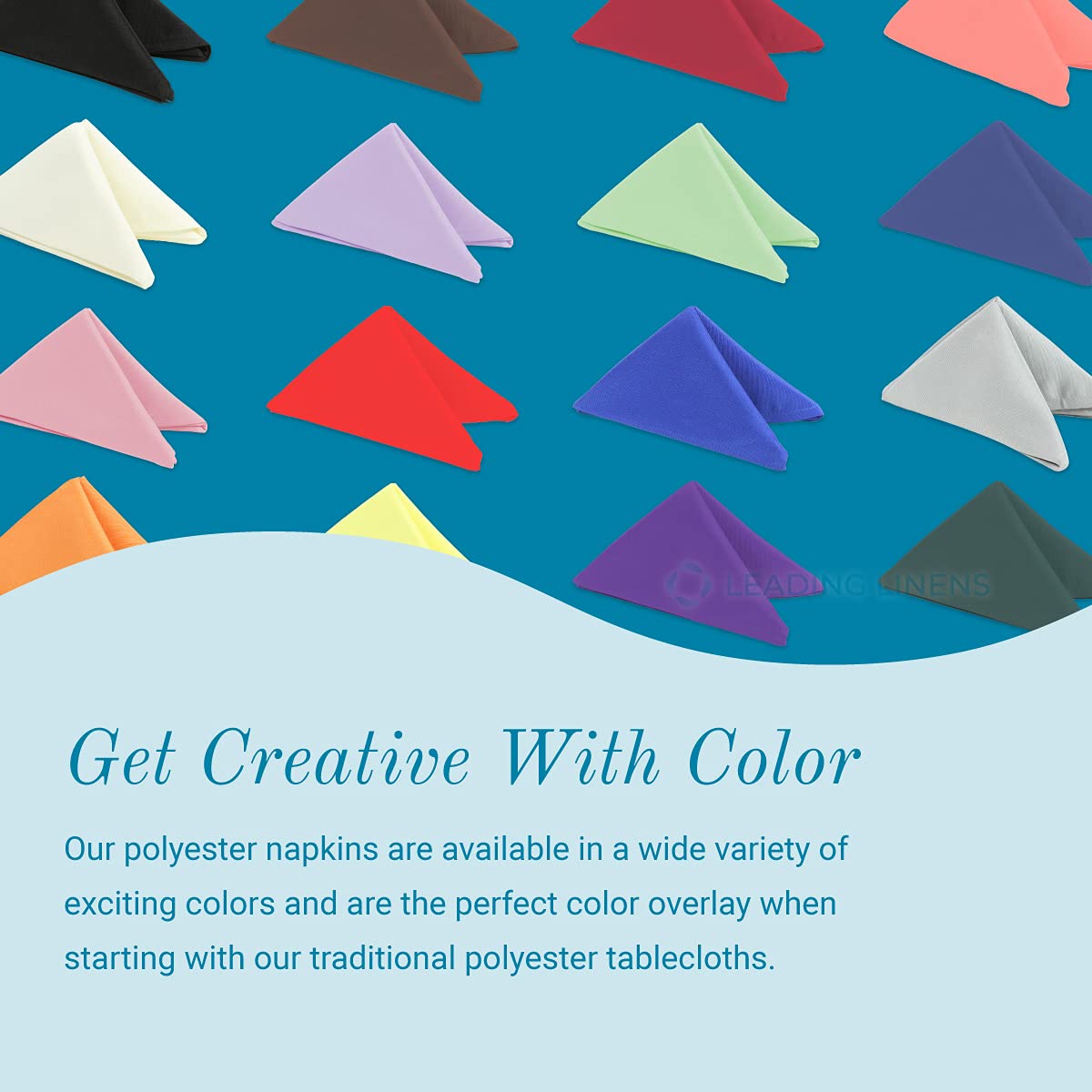 Polyester Cloth Napkins - Washable Soft Table Linens - Durable & Elegant for Dining, Restaurants, Weddings, Events, Rentals, Banquets, & Parties - Premium Quality Set of 100, White, 20"x20" Sparkles Make It Special