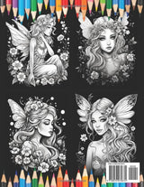 Twilight Fairy Whispers Coloring Book: A Mystical Escape and Journey into the Heart of the Night Through Color (Magical Fairies Coloring Books) WoodArtSupply