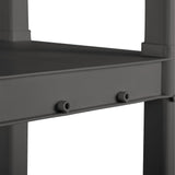 Sterilite 2-Pack 4 Shelf Unit, Heavy-Duty Shelving Storage and Utility Rack - Standing Plastic Organizer Shelves for Kitchen, Bathroom, and Garage Sterilite