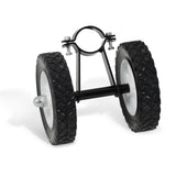 SUNCREAT Hammock Wheel Kit for Hammock Stand, Weather Resistant Portable Universal Stand Wheel for Outdoor Use, Black SUNCREAT