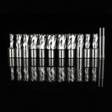 OSCARBIDE Annular Cutter Set 13pcs 3/4"Weldon Shank 1"Cutting Depth and 7/16 to 1-1/16 inch Cutting Diameter Mag Drill Bits for Magnetic Drill Press with 2 pcs Pilot Pins OSCARBIDE