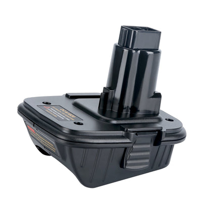 Biswaye DCA1820 Adapter 18V to 20V Compatible with Dewalt, Compatible with Dewalt 20V Lithium Battery DCB206 DCB207 to 18V XRP NiCad NiMh Battery DC9096 DW9096 DC9098 DC9099 DW9099