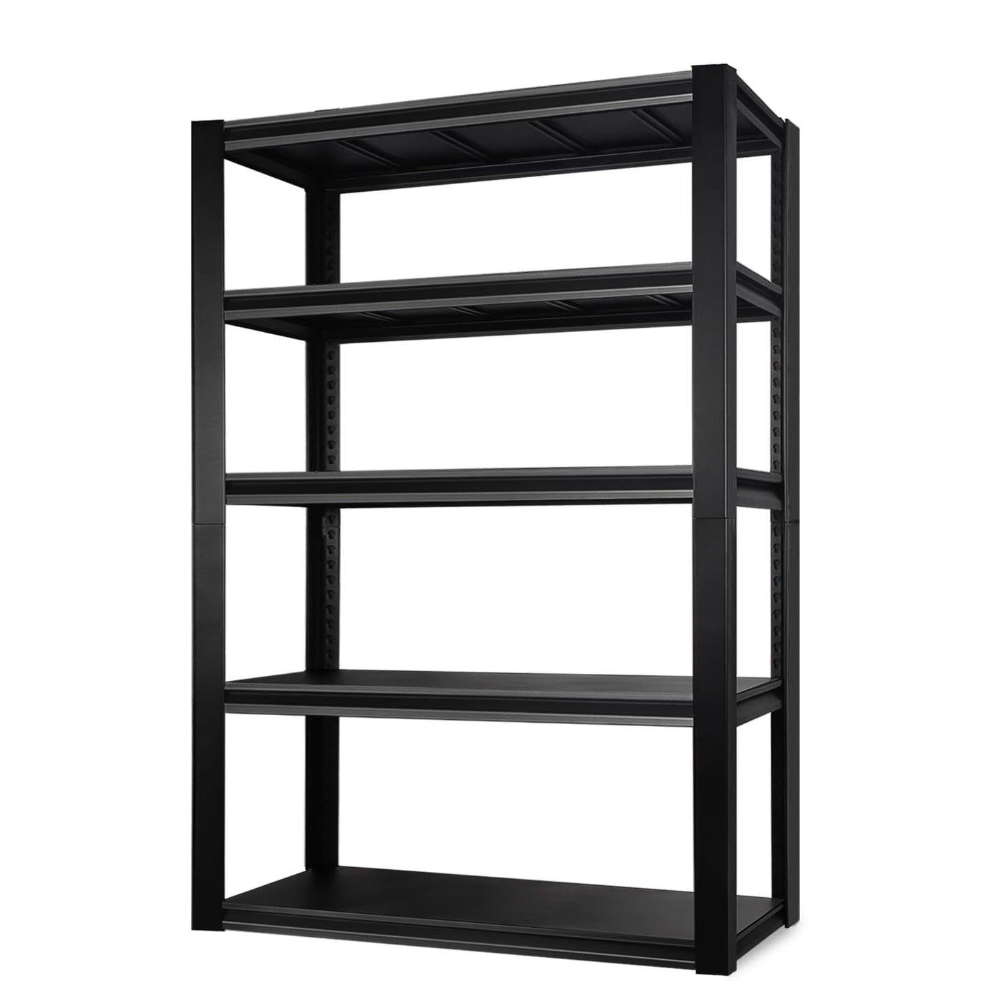 PACHIRA E-Commerce 72" Garage Shelving Heavy Duty, Wide Size Storage Shelves 5-Tier Large Metal Shelving Unit Adjustable Utility Rack for Garage, Pantry, 39.4" W x 17.7" D x 72" H - WoodArtSupply