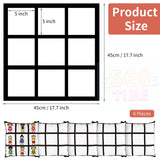 Sublimation Blanks Panel Pillow Case DIY Polyester Cushion Cover 17.7 x 17.7 Inch for Sublimation Printing Sofa Couch No Pillow Insert (6) Patelai