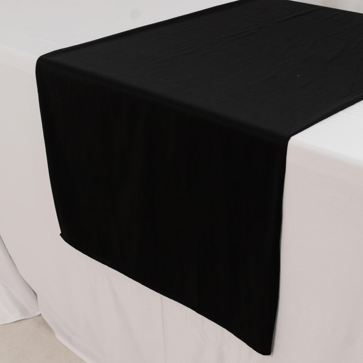 Efavormart Black Wide Premium Polyester Table Runner, Printable Sublimation Blank Banner - 24"x72" Efavormart.com