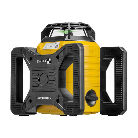 Stabila Lar 160 G Green Rotation Self-Leveling Laser Set With Tripod & Grade Rod Stabila