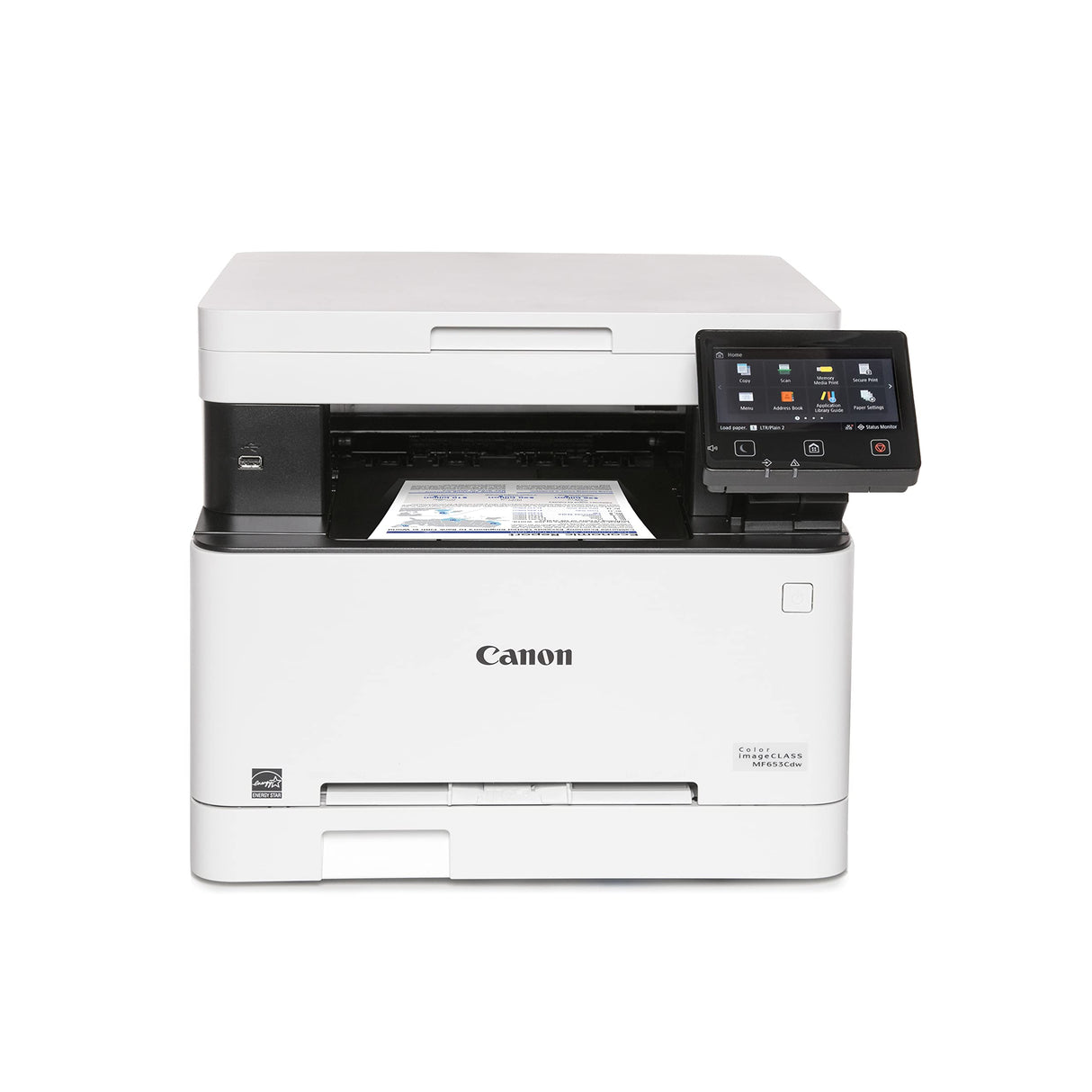 Canon Color imageCLASS MF653Cdw - Multifunction, Duplex, Wireless, Mobile-Ready Laser Printer with 3 Year Limited Warranty, White Canon