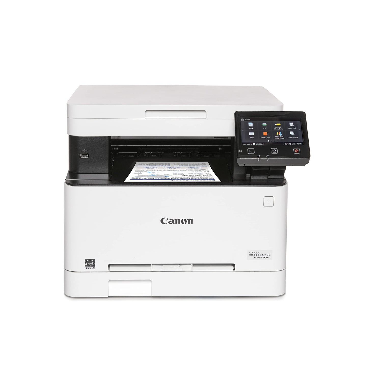 Canon Color imageCLASS MF653Cdw - Multifunction, Duplex, Wireless, Mobile-Ready Laser Printer with 3 Year Limited Warranty, White