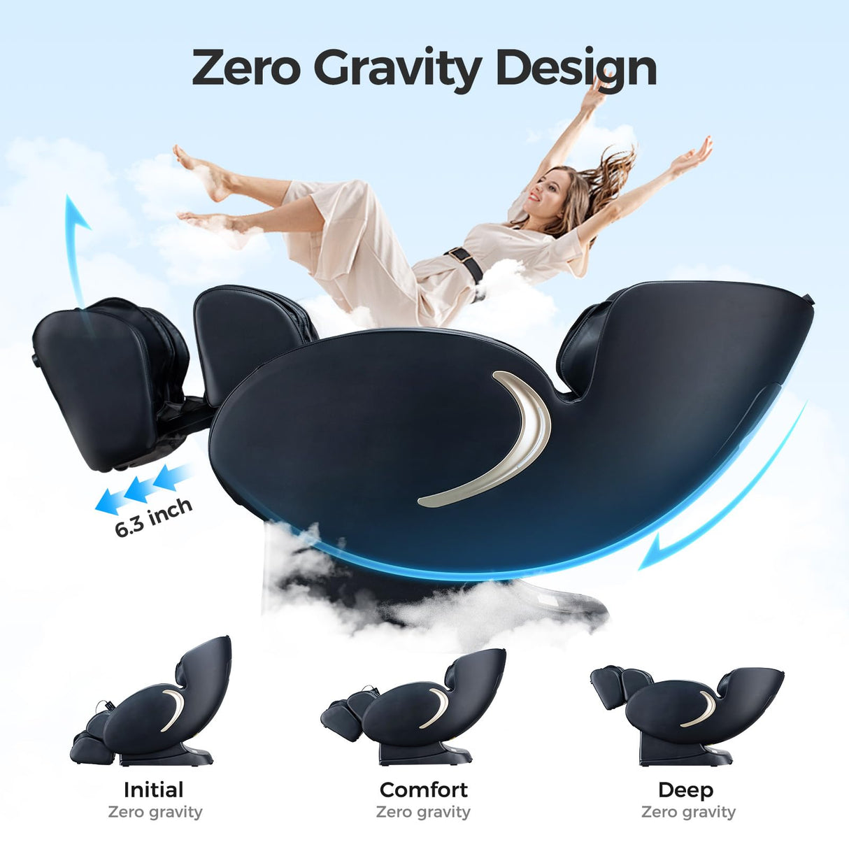 BOSSCARE 3D Zero Gravity Massage Chair-Final Cost Sale,Limited Stock Remaining! BOSSCARE