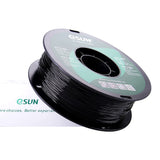 eSUN 1.75mm TPU 95A Flexible 3D Printer Filament 1KG Spool (2.2lbs), Black eSUN