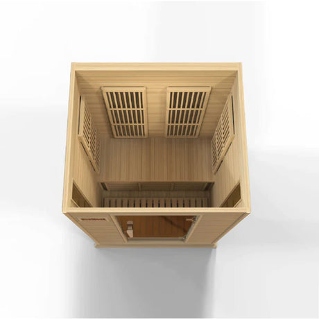 DYNAMIC SAUNAS Maxxus Toulouse MX-K206-01 Low EMF (Under 8 MG) FAR Infrared Sauna - Curb Side Delivery… DYNAMIC SAUNAS